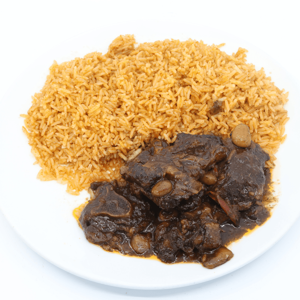 Oxtail With Jollof Small