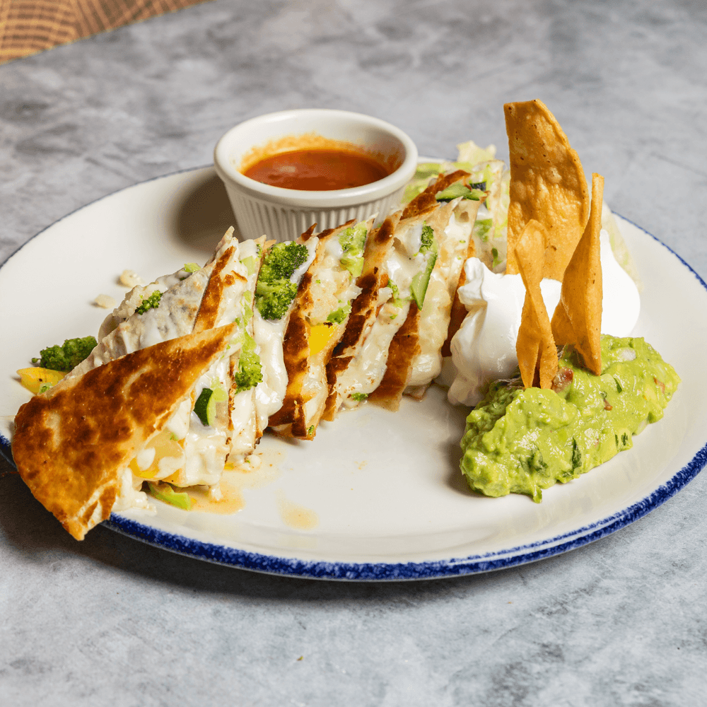 Roasted Mixed Vegetable Quesadilla