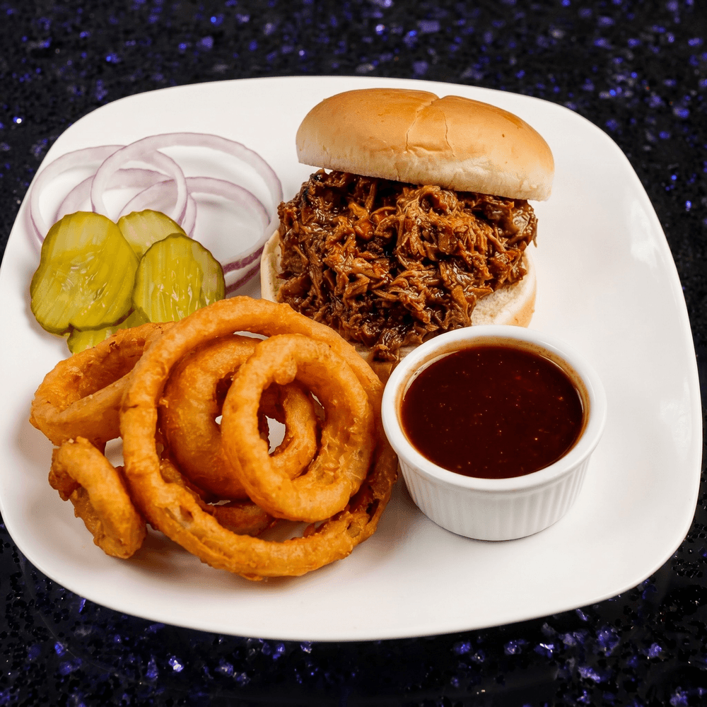 Two-BBQ Meat Sandwich
