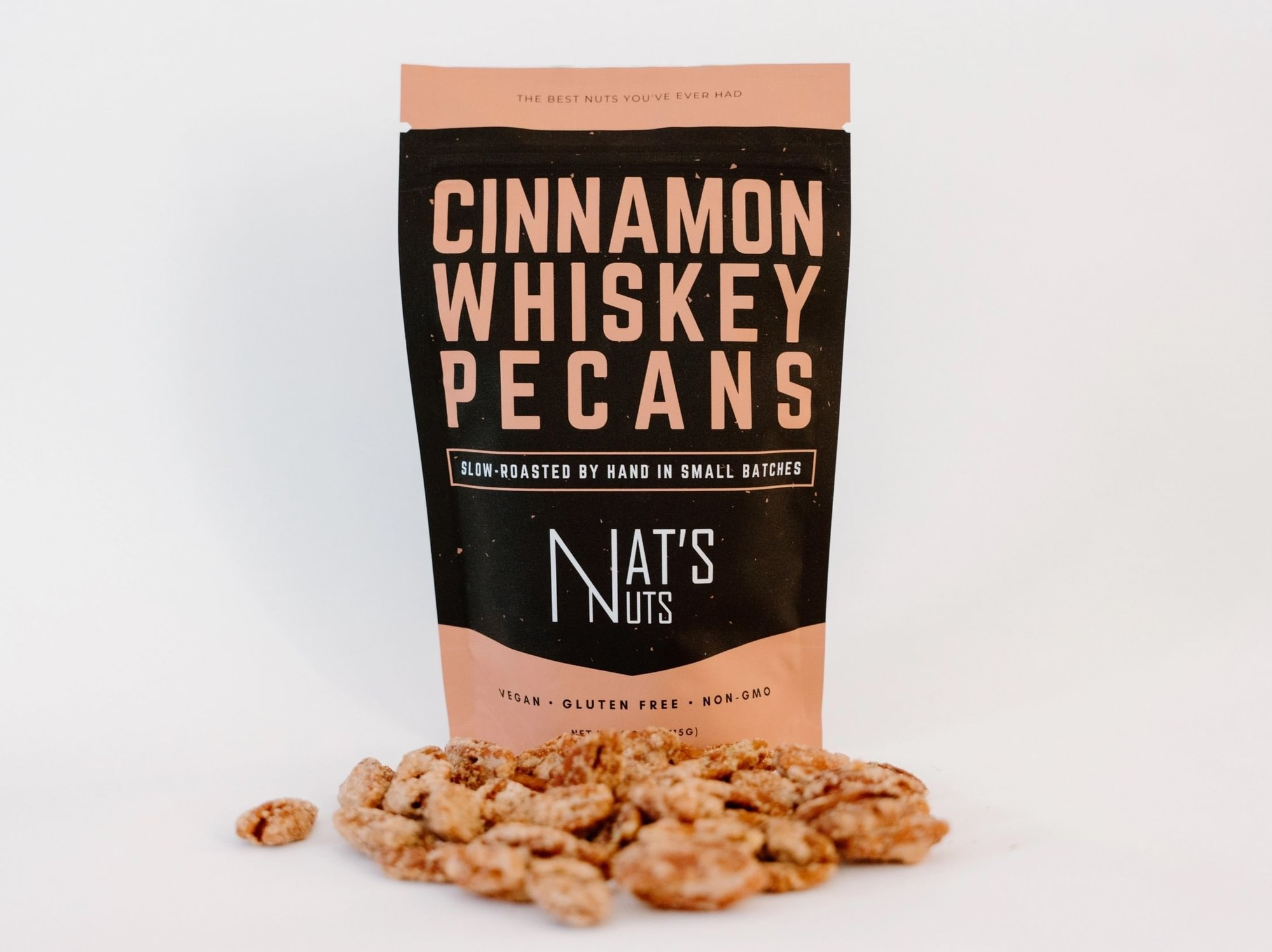 Nats Nuts - Cinnamon Whiskey Pecans