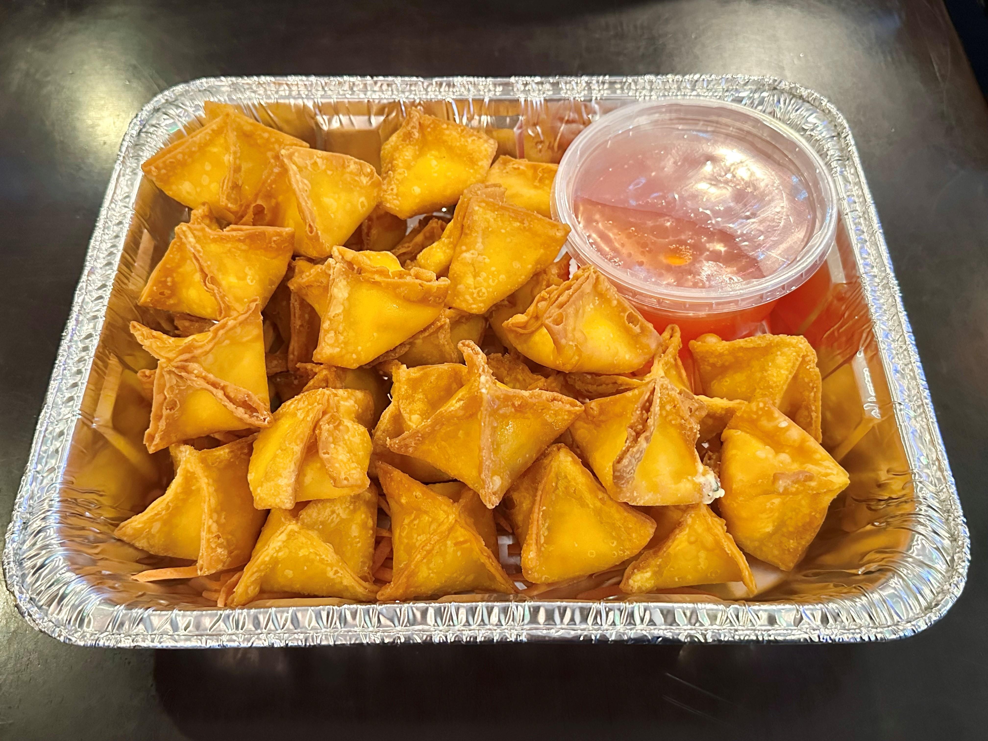 Crab Rangoon (30 Pieces Tray)