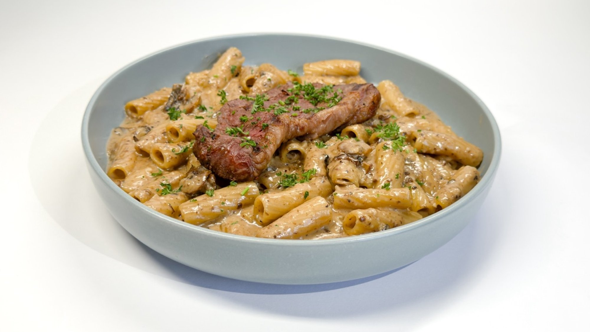 Rigatoni Funghi with Picanha