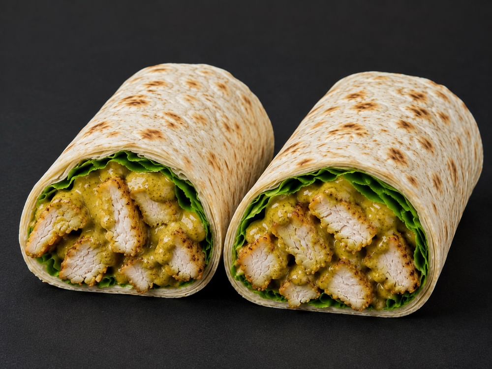 17. Grilled Chicken Curry Wrap
