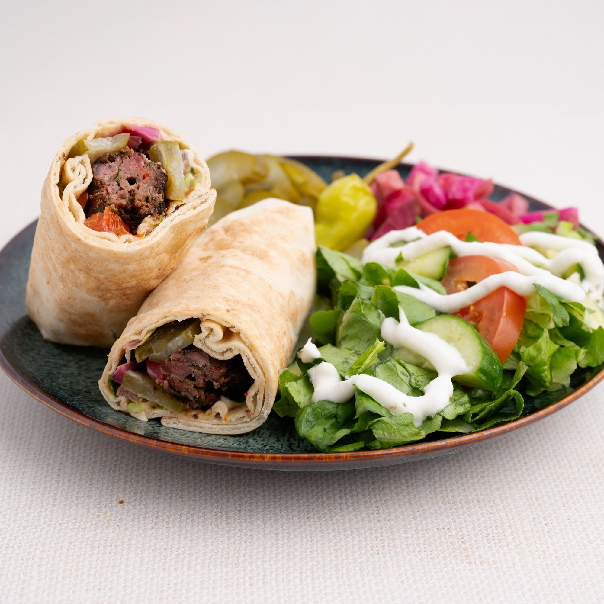 16. Kofta Kabob Wrap