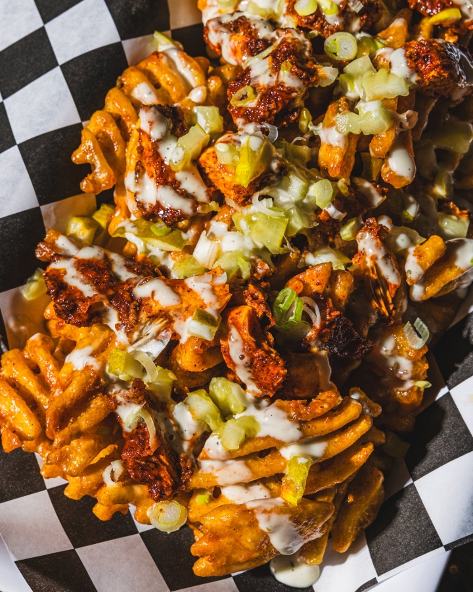 NASHVILLE HOT CHICKEN LOAD FRIES