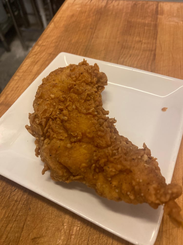 Fried Jumbo Chicken Tender
