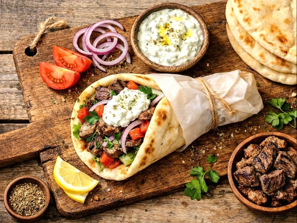Beef Steak Wrap