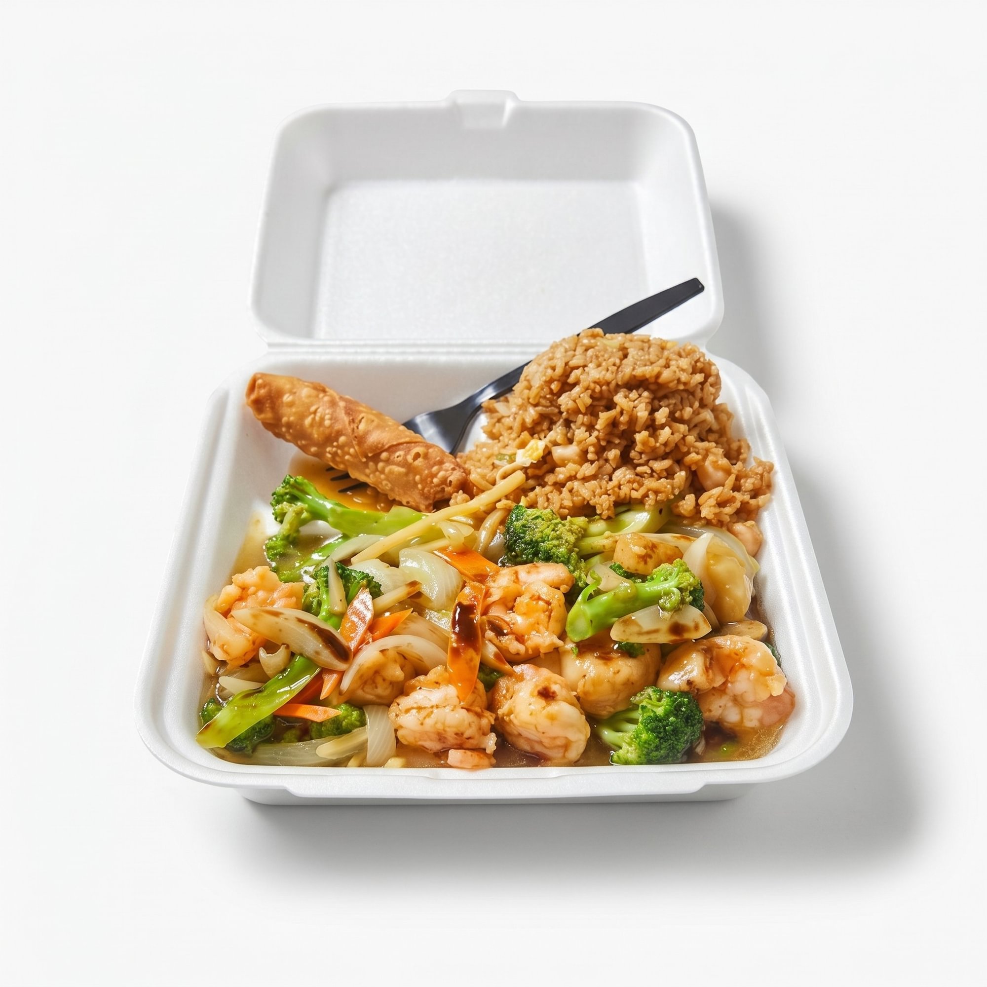D10. Shrimp with Vegetables or Broccoli Combination