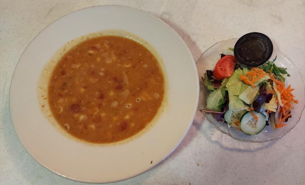 Bowl of Soup & Salad