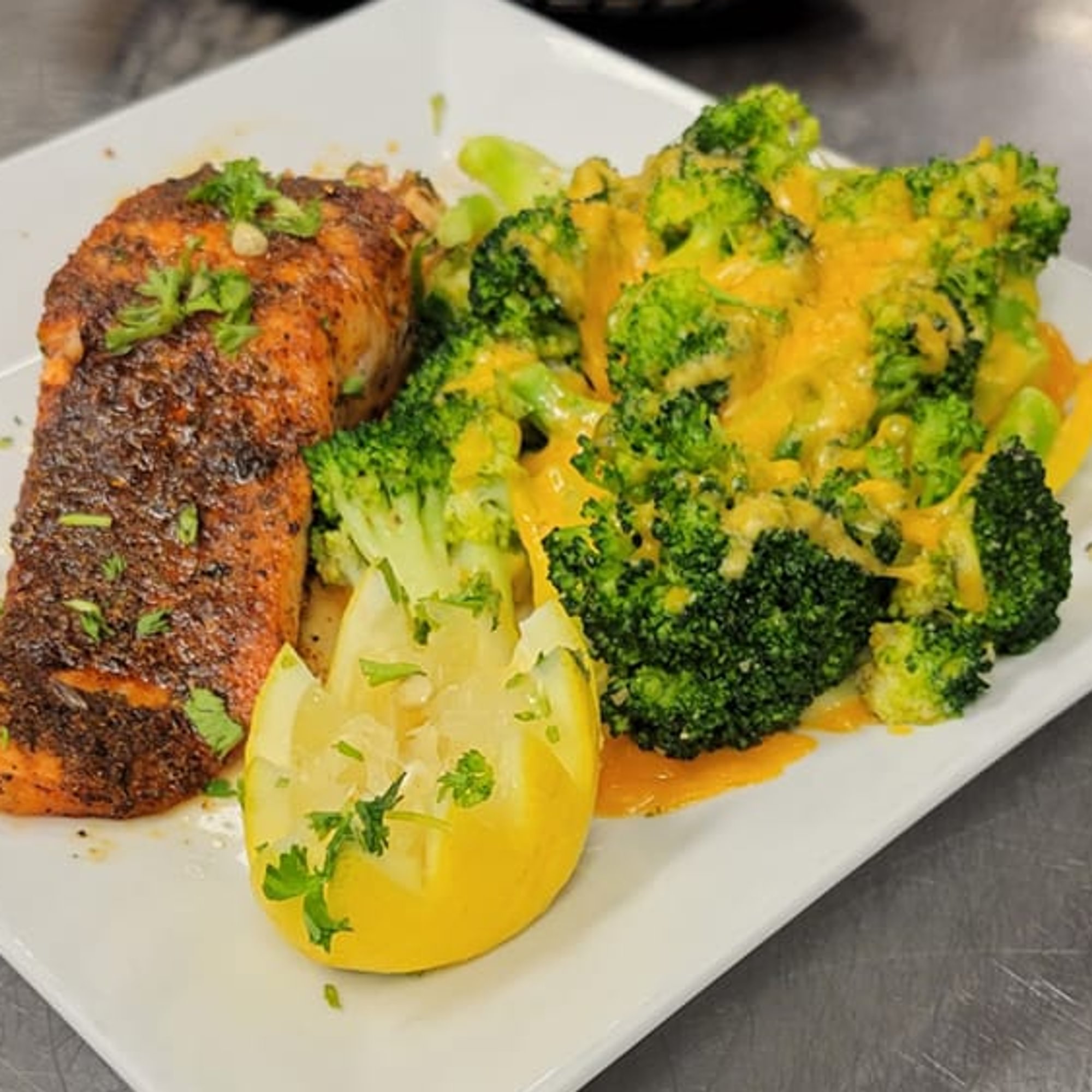 Grilled or Blackened Salmon
