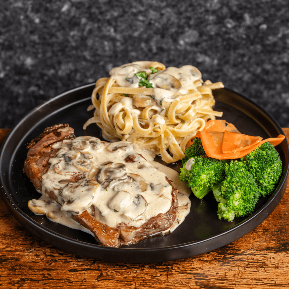Steak Al Fungi