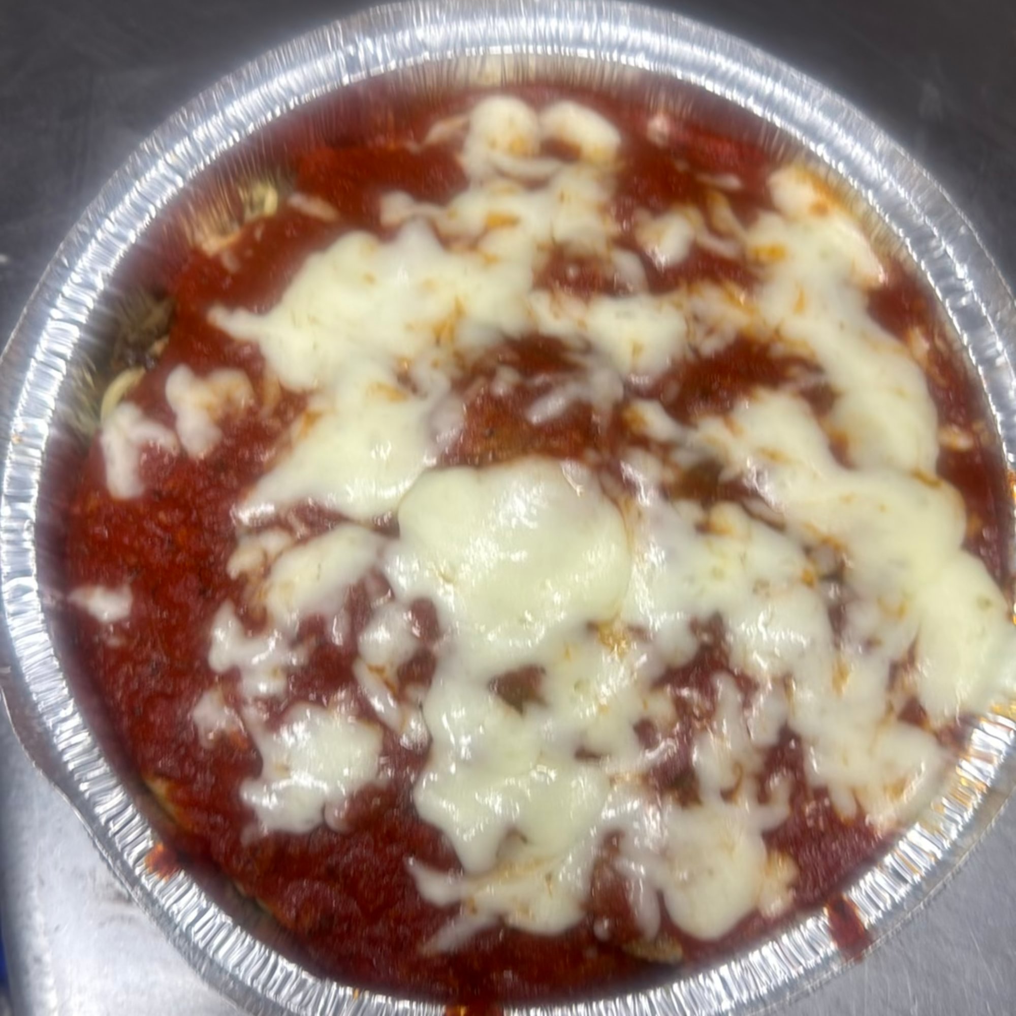 Loaded Baked Spaghetti                 W/ Meatball,Sausage,Mushrooms And Baked With Mozzarella Ch...