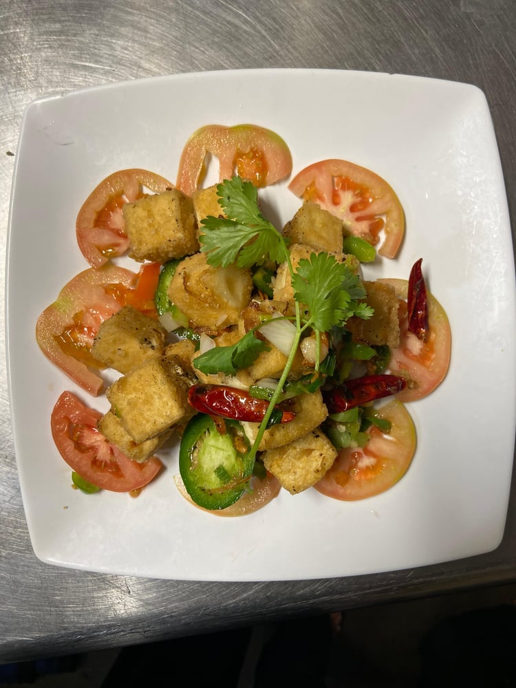 A13 / Salt, Pepper Tofu - Đậu Hủ Rang Muối