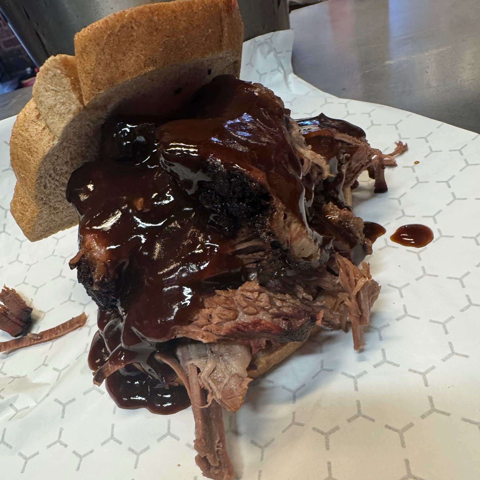BBQ Smoke Brisket Sandwich