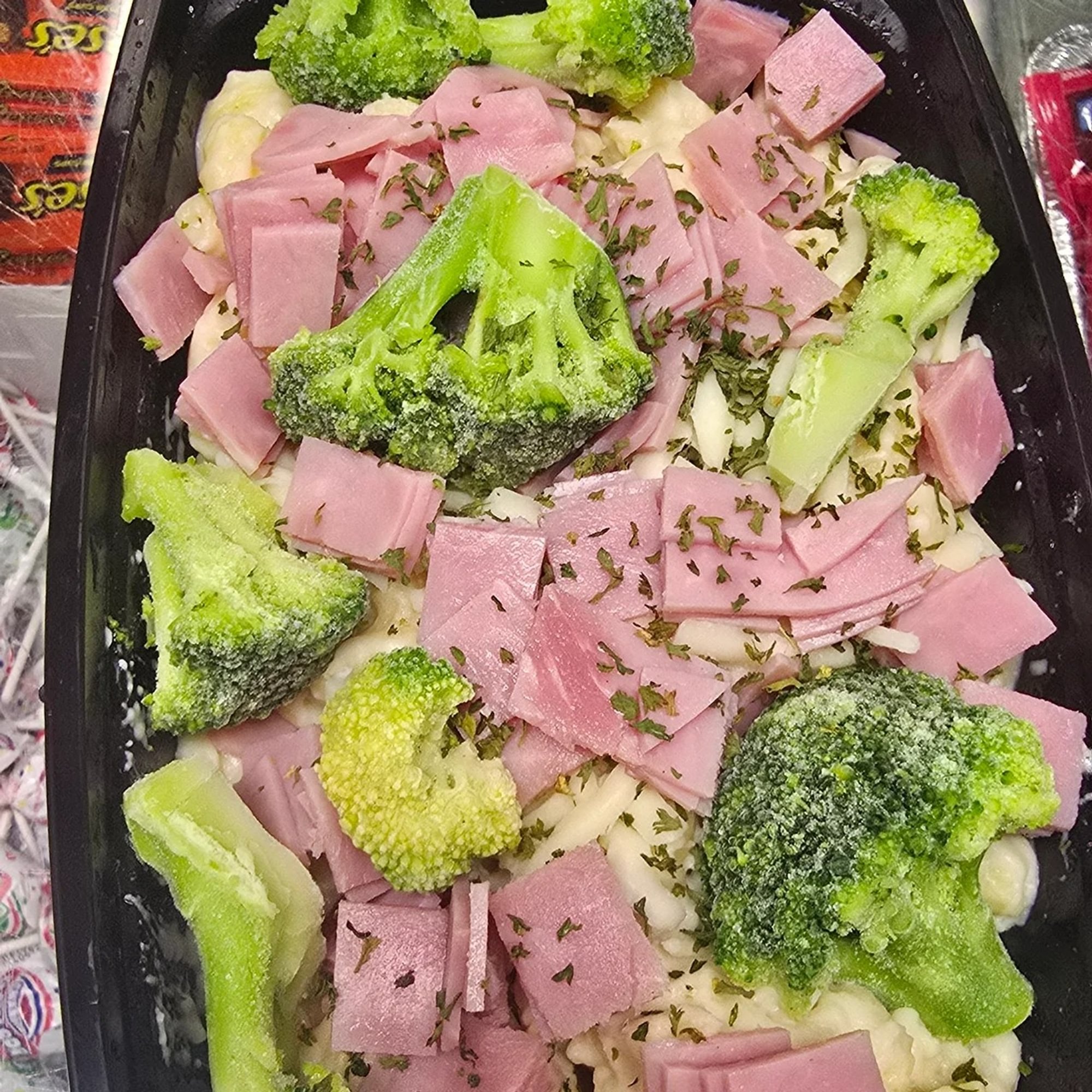 Ham & Broccoli Mac
