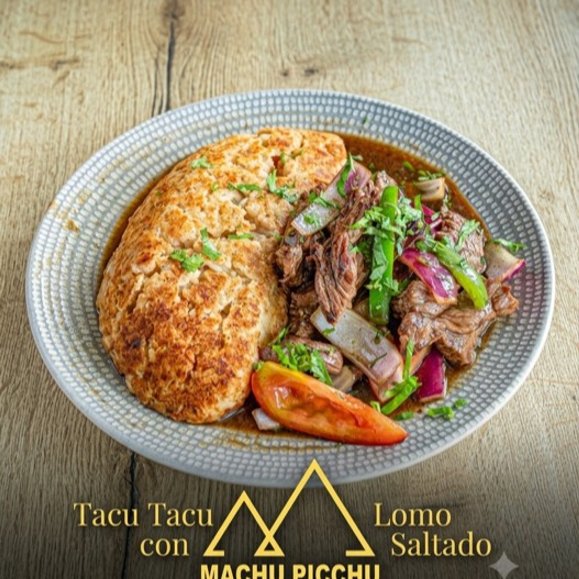 Tacu Tacu with Lomo Saltado