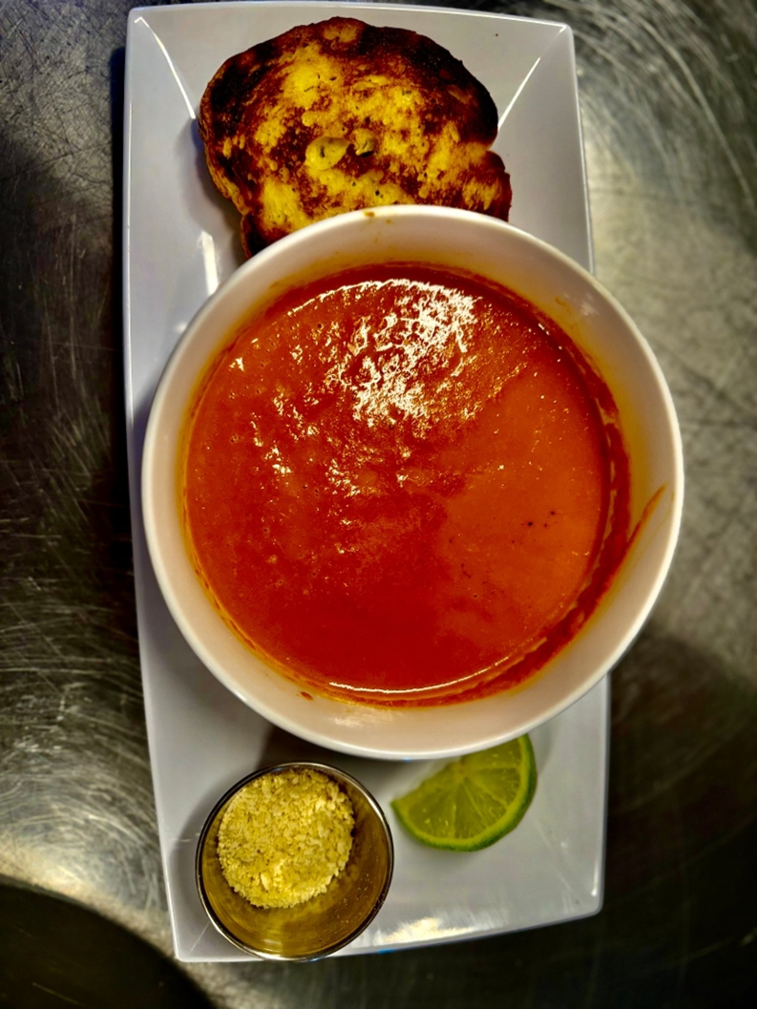 Roasted Red Pepper & Tomato Soup