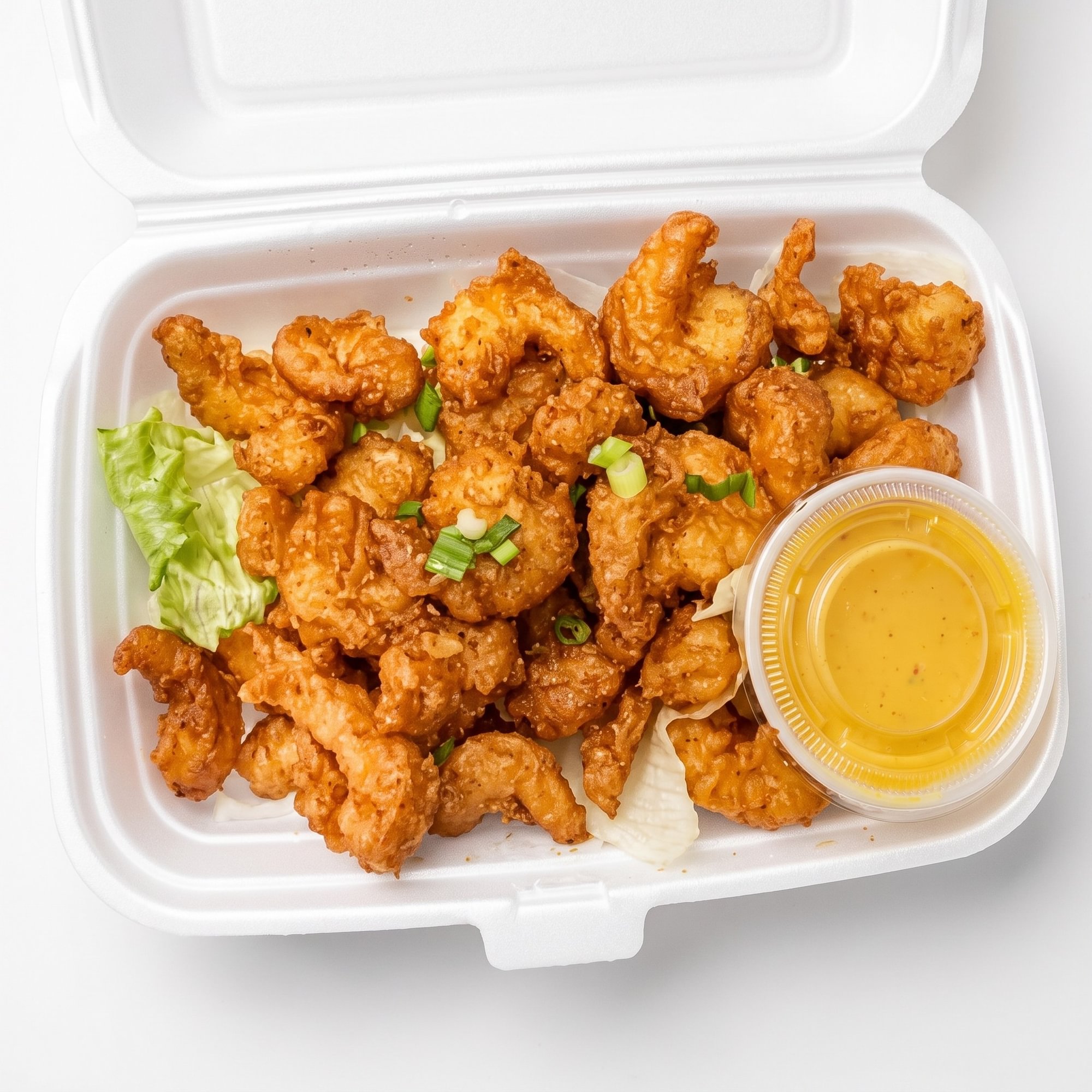 Crispy Rocket Shrimp