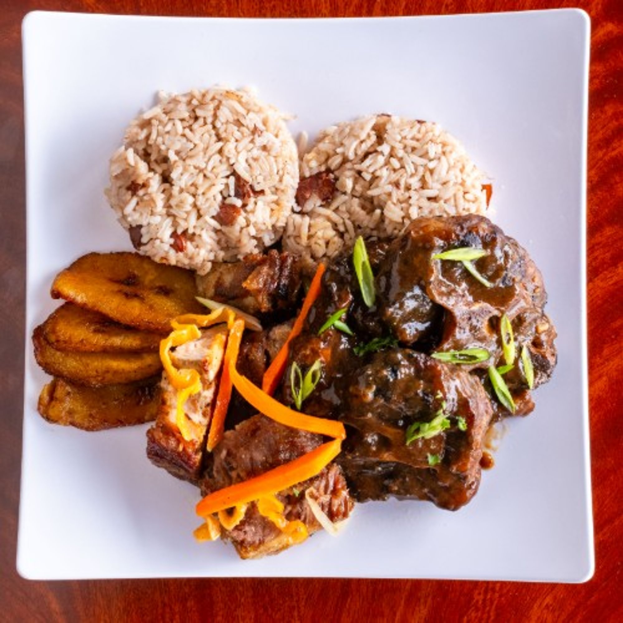 #5. Jerk Pork & Oxtail Combo