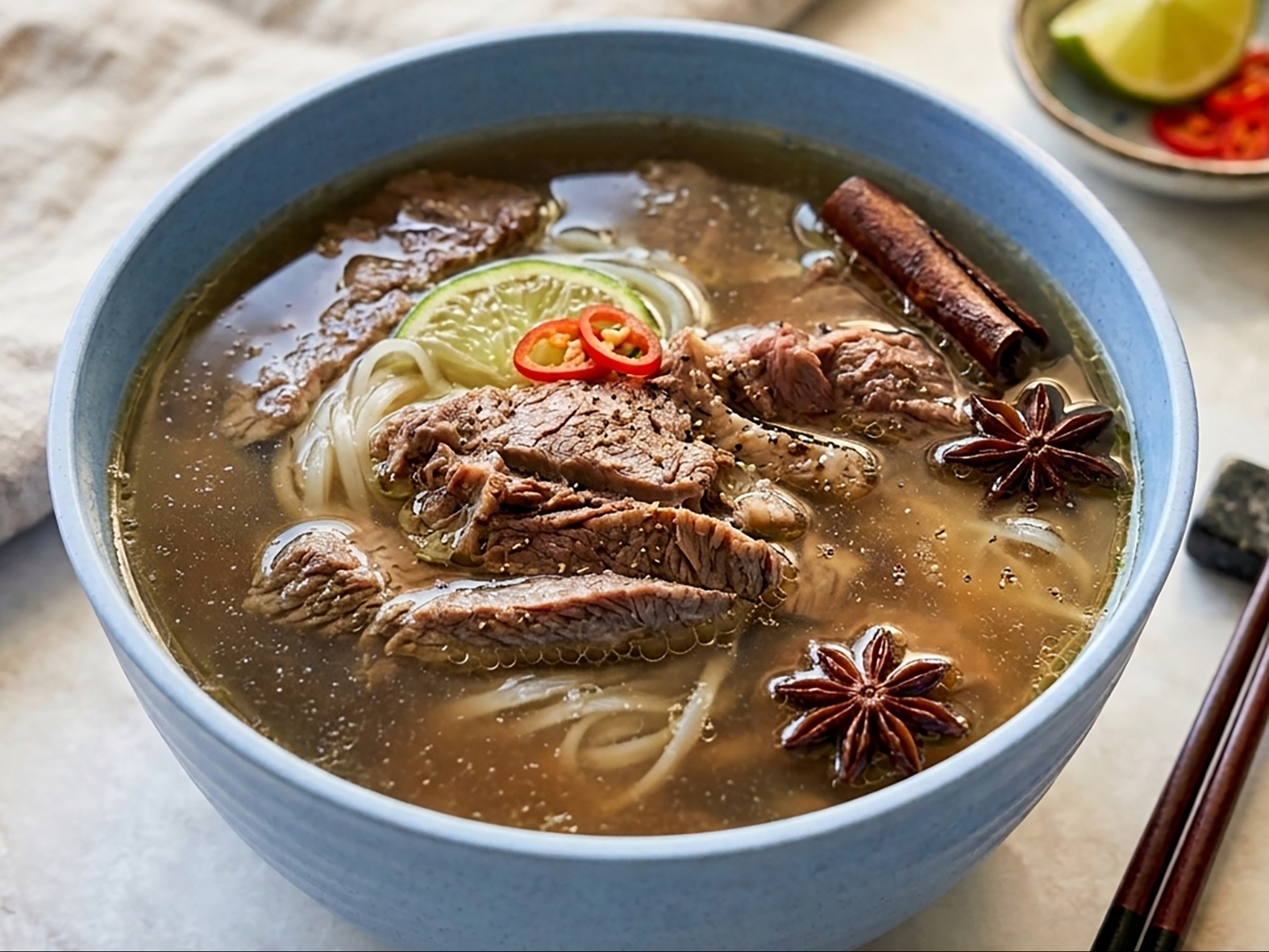 K2. Well-Done Brisket Noodle Soup