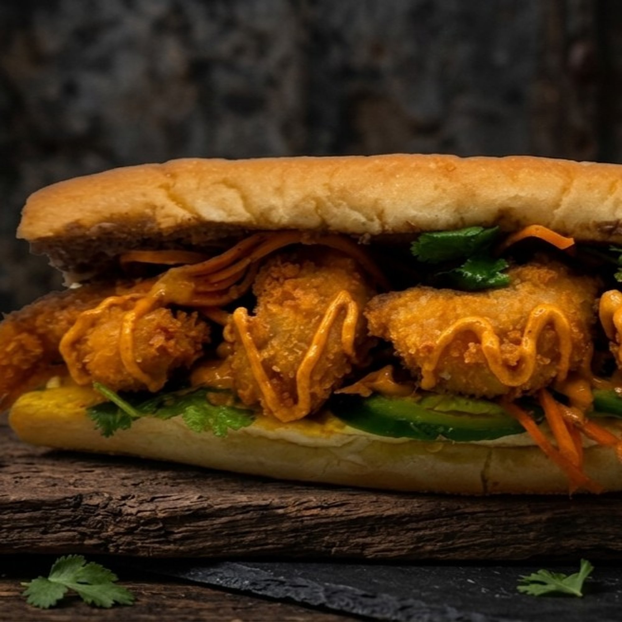 Crispy Chicken Banh Mi