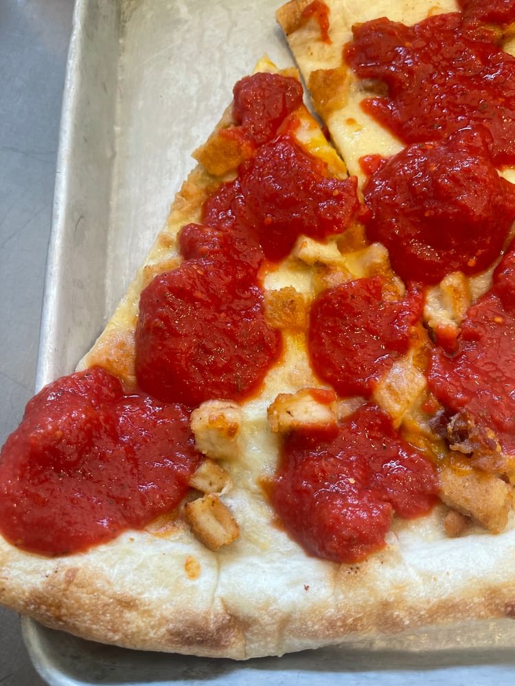 Chicken Parm Pizza Slice