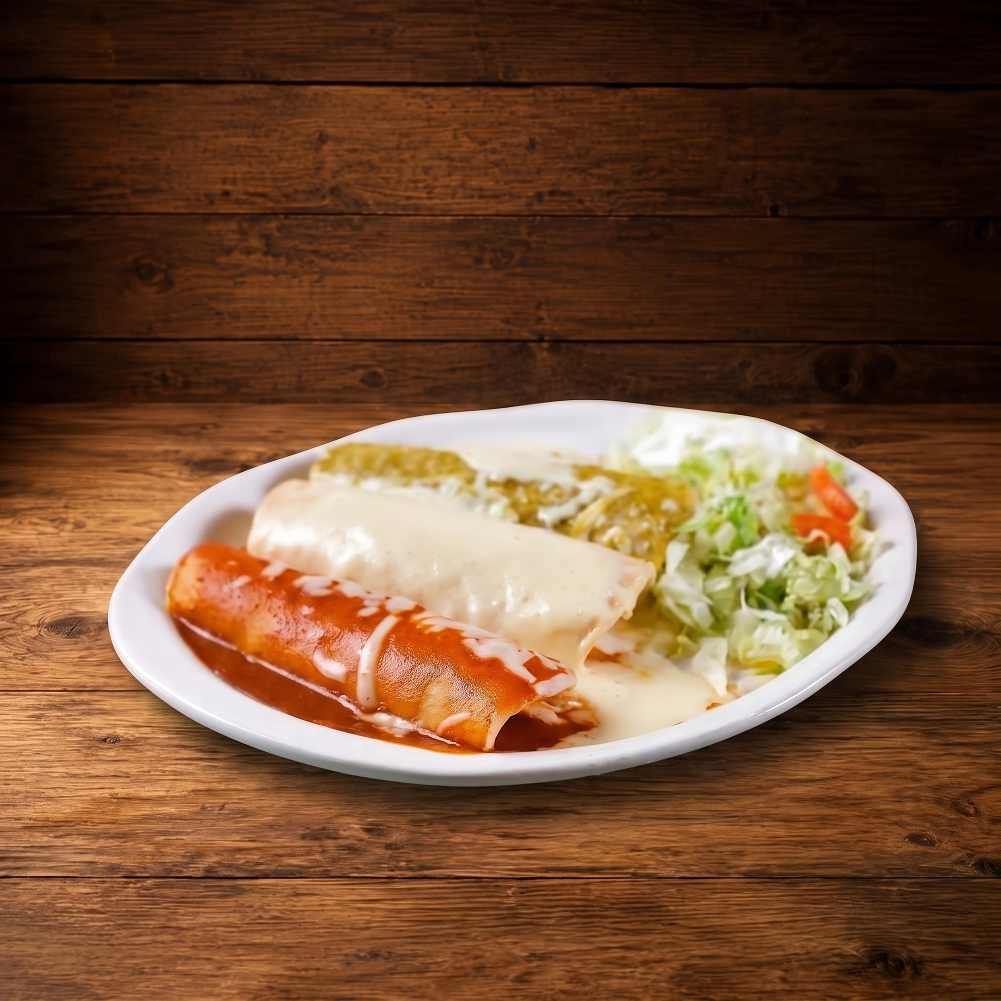 45. Enchiladas Trio
