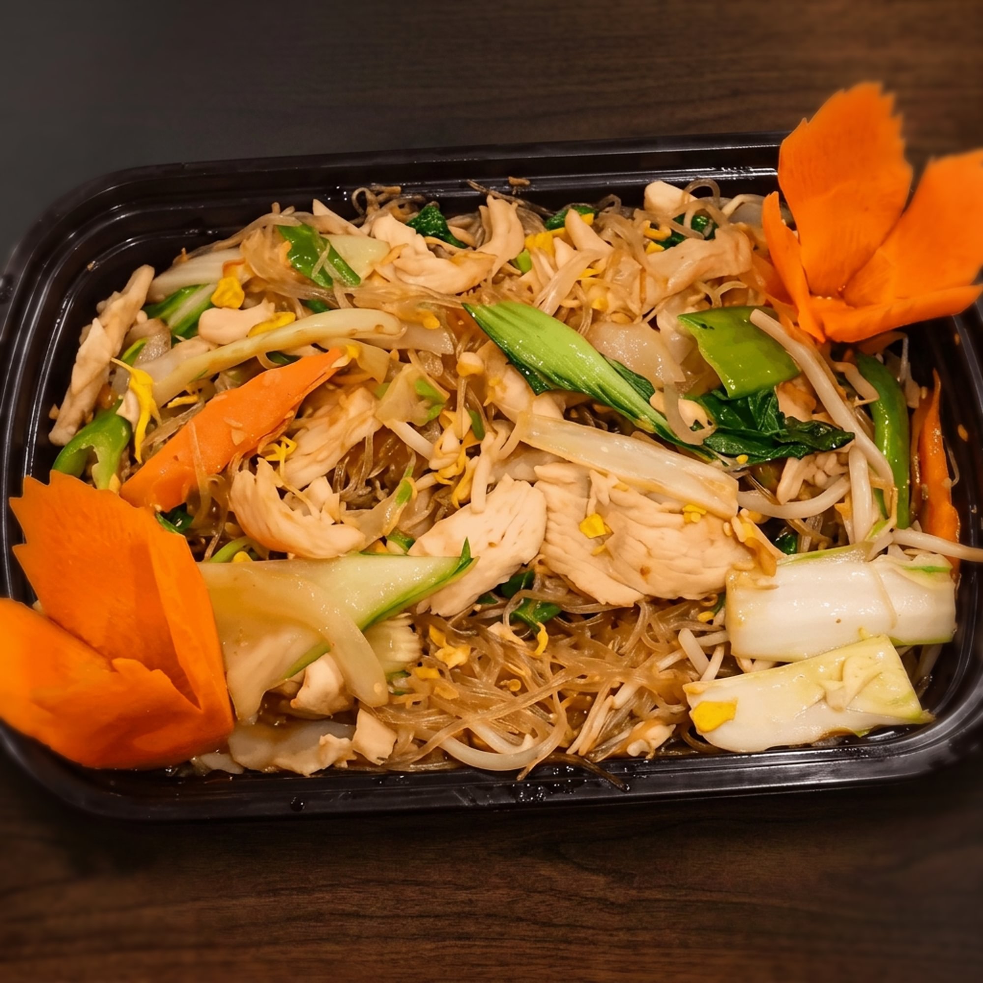 Glass Noodle Stir Fry (Pad Wun Sen)