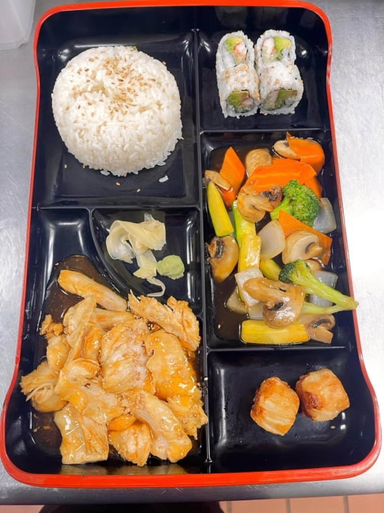 Chicken Teriyaki Bento Box (Lunch)