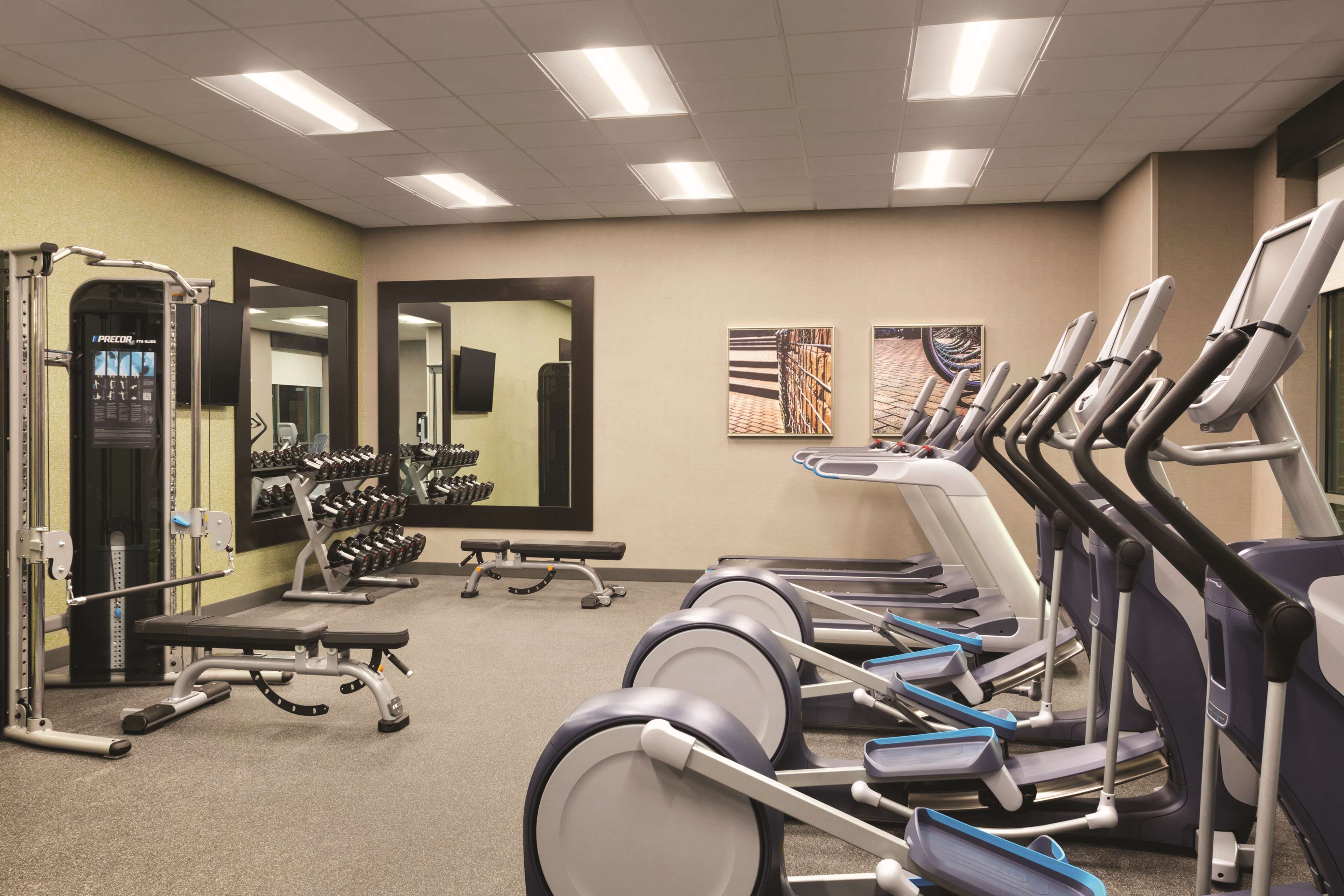 Health club  fitness center  gym