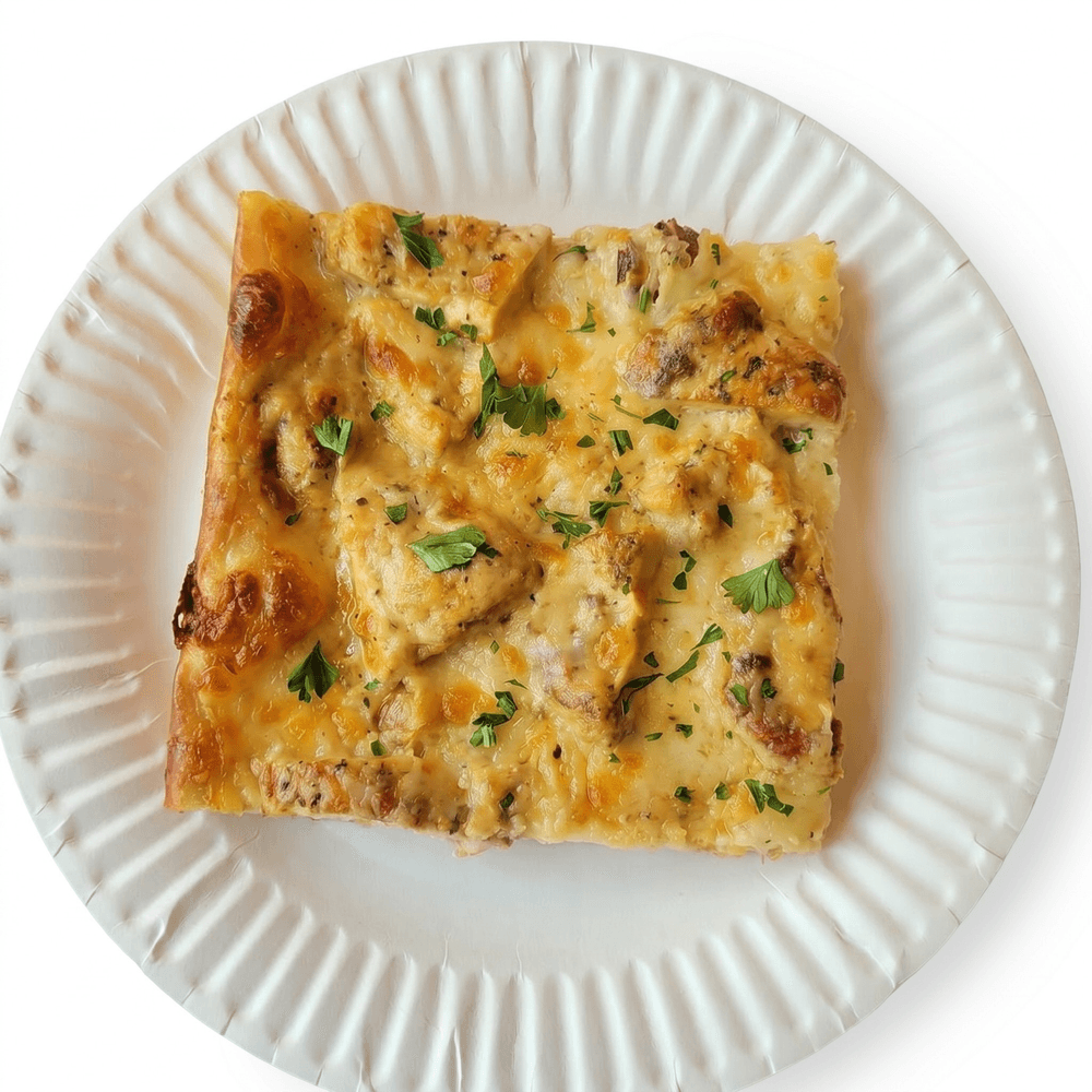 Chicken Alfredo Slice