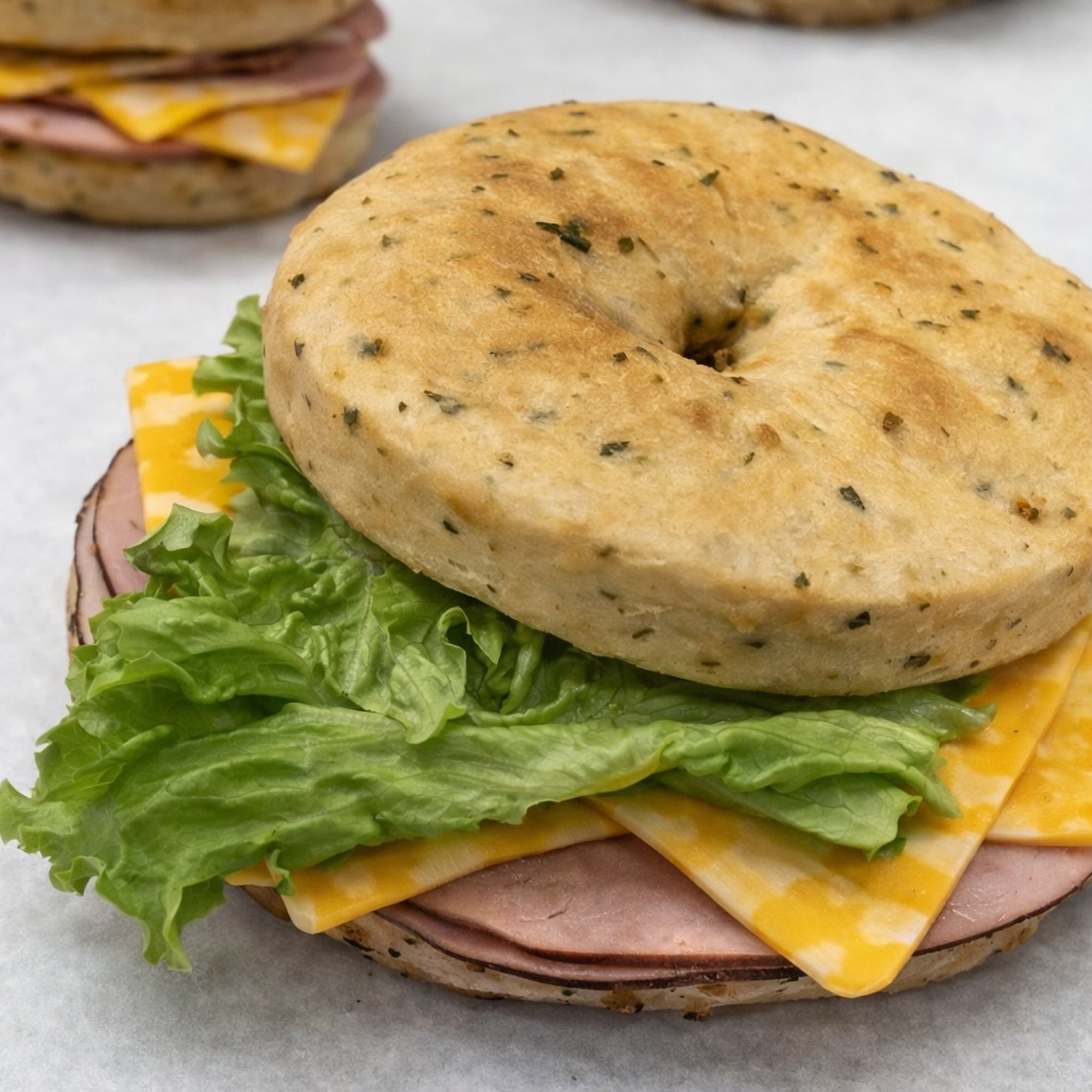 6 Onion & Chive Bagels (Has Dairy)