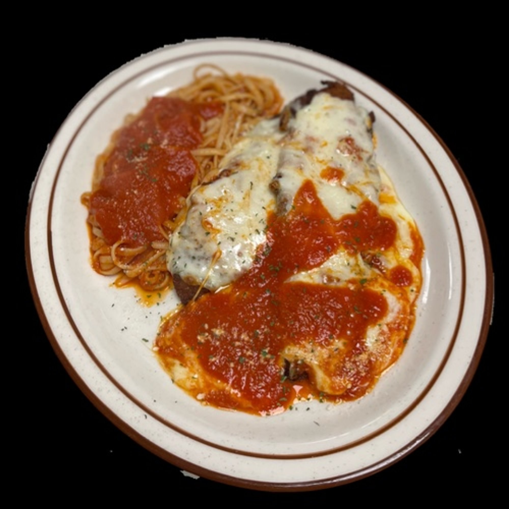 Chicken Parmigiana Lunch
