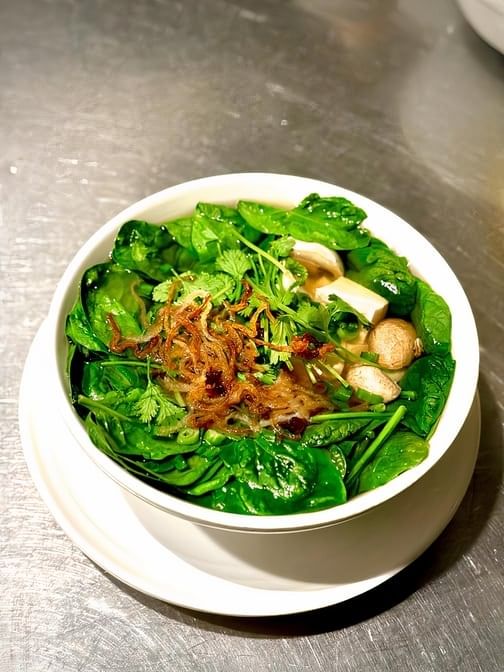 S14. Spinach Tofu Soup