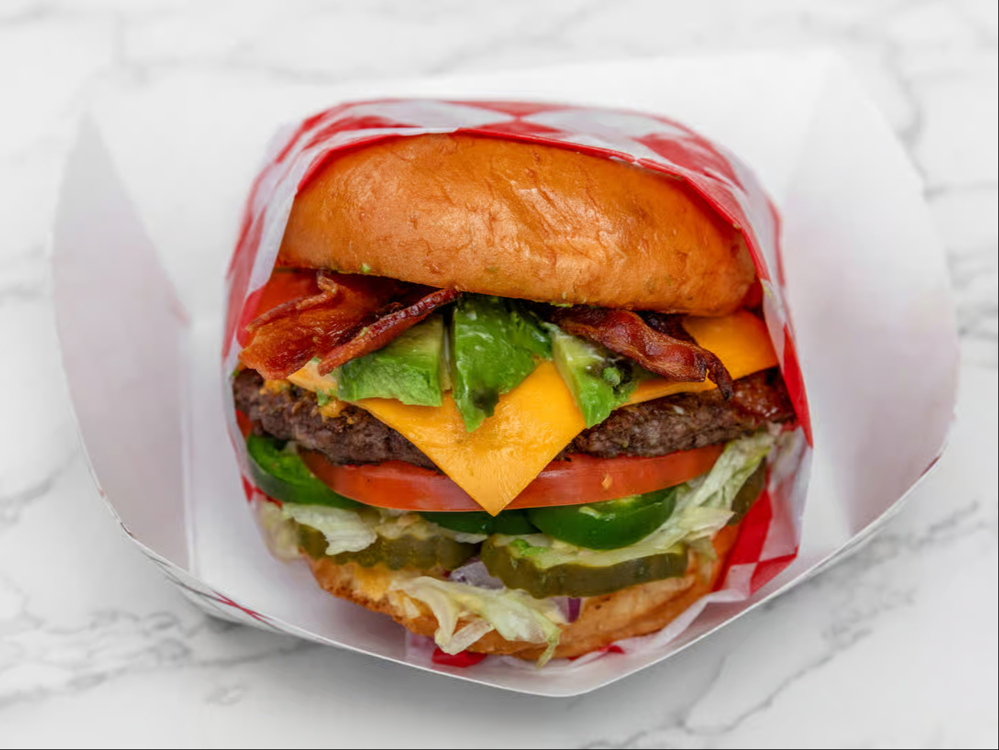 Single K.O. Burger