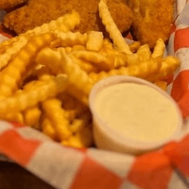 Fries Crinkle Cut - Basket