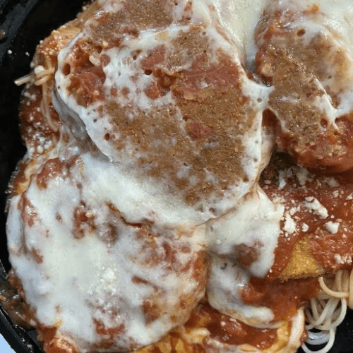 Eggplant Parmesan Pasta