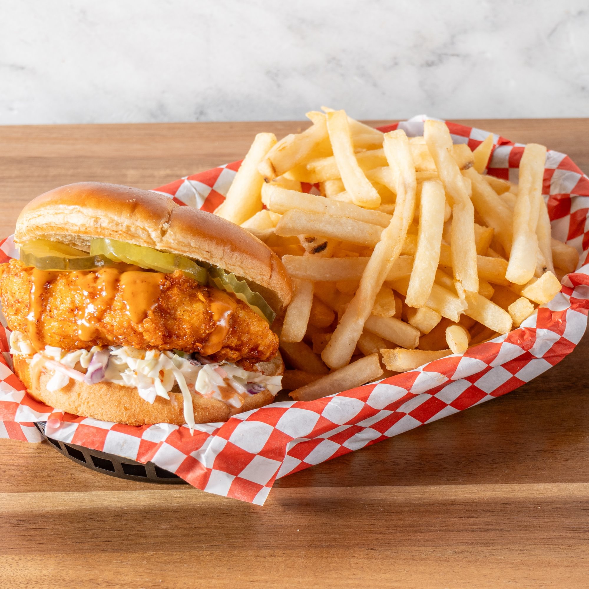 Chick-N-Sliders W/Fries