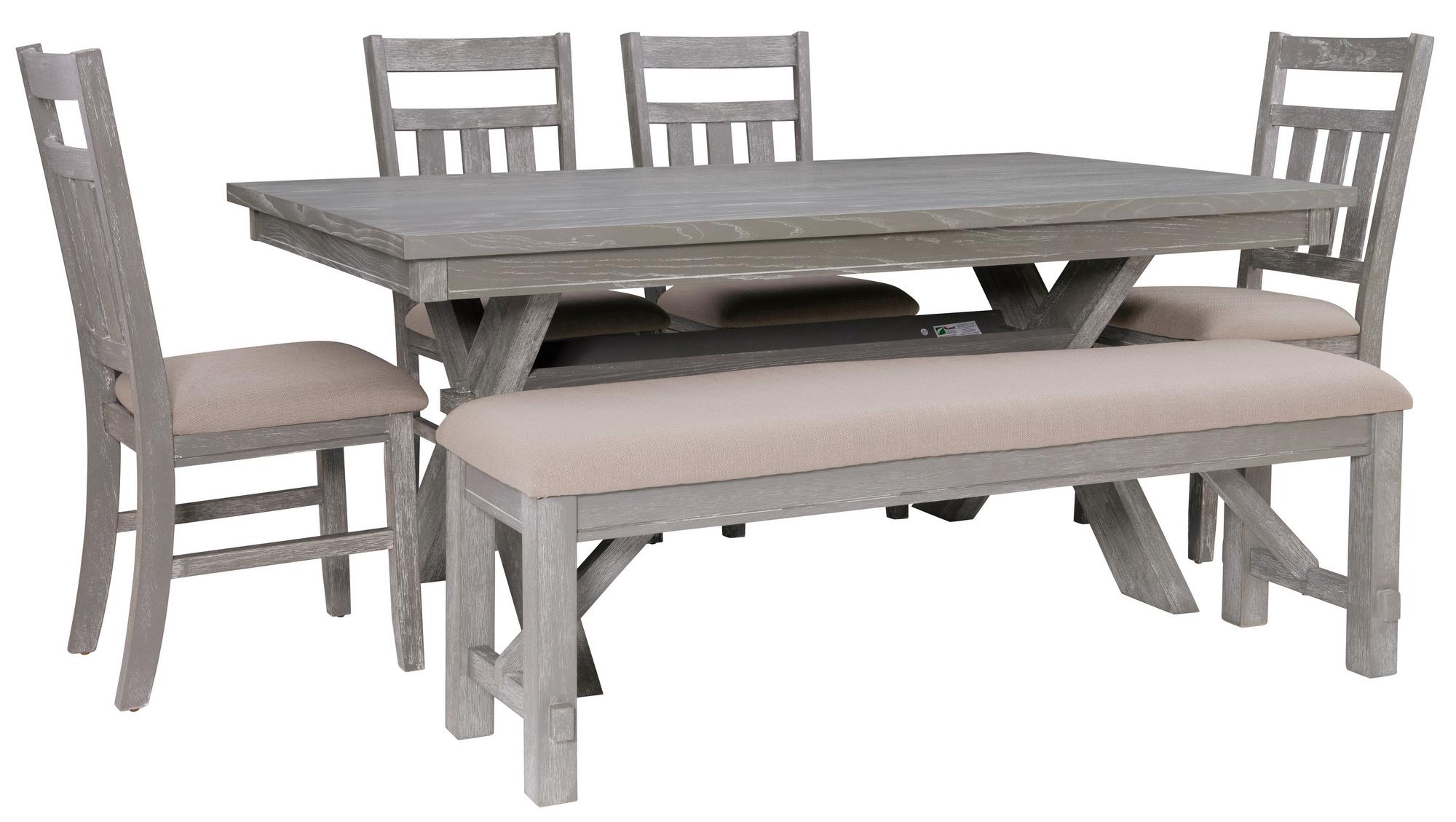 Turino Grey 6 - Piece Dining Set