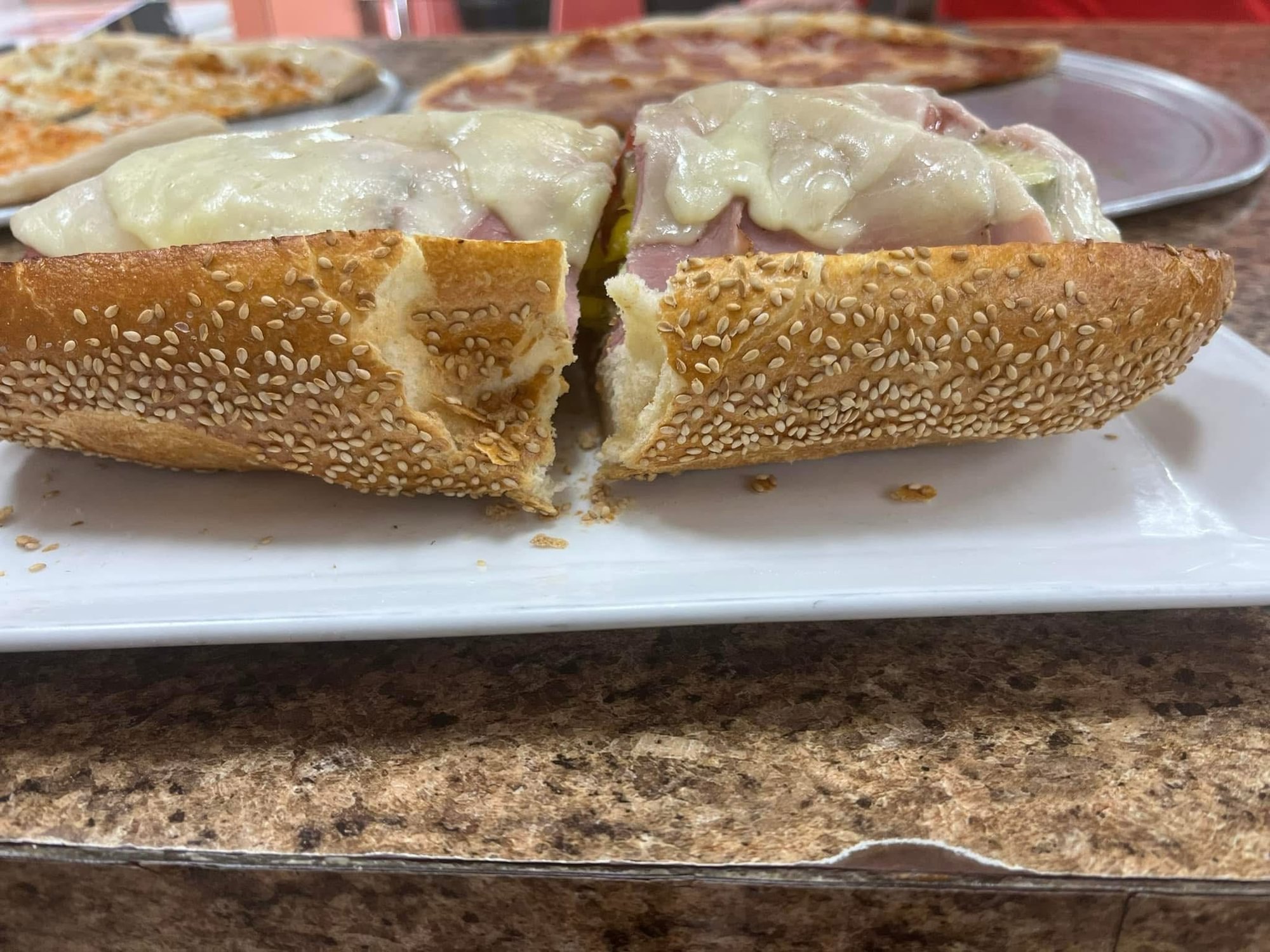 Chicken Parmigiana Hot Sub