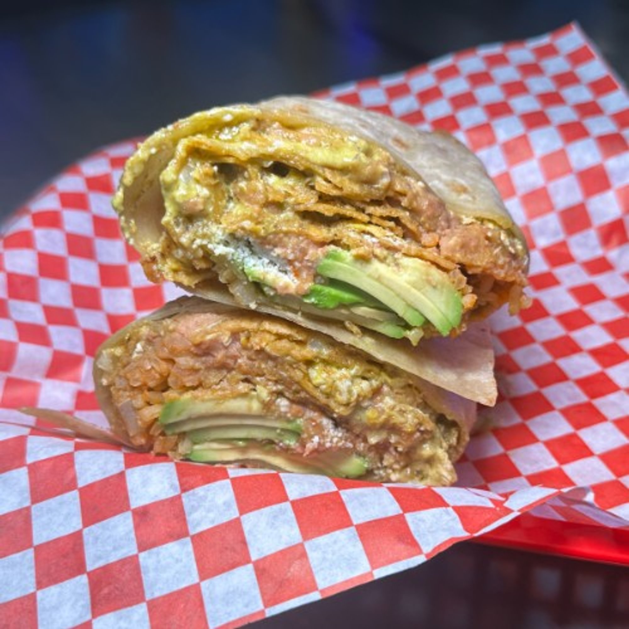 Chilaquil Burrito
