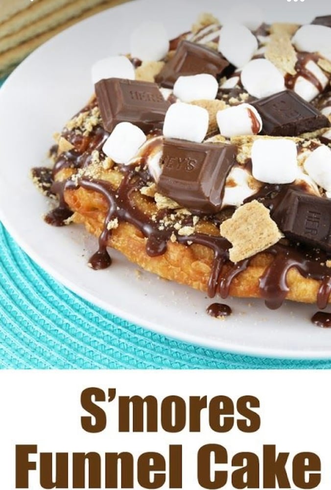 S’mores Funnel Cake