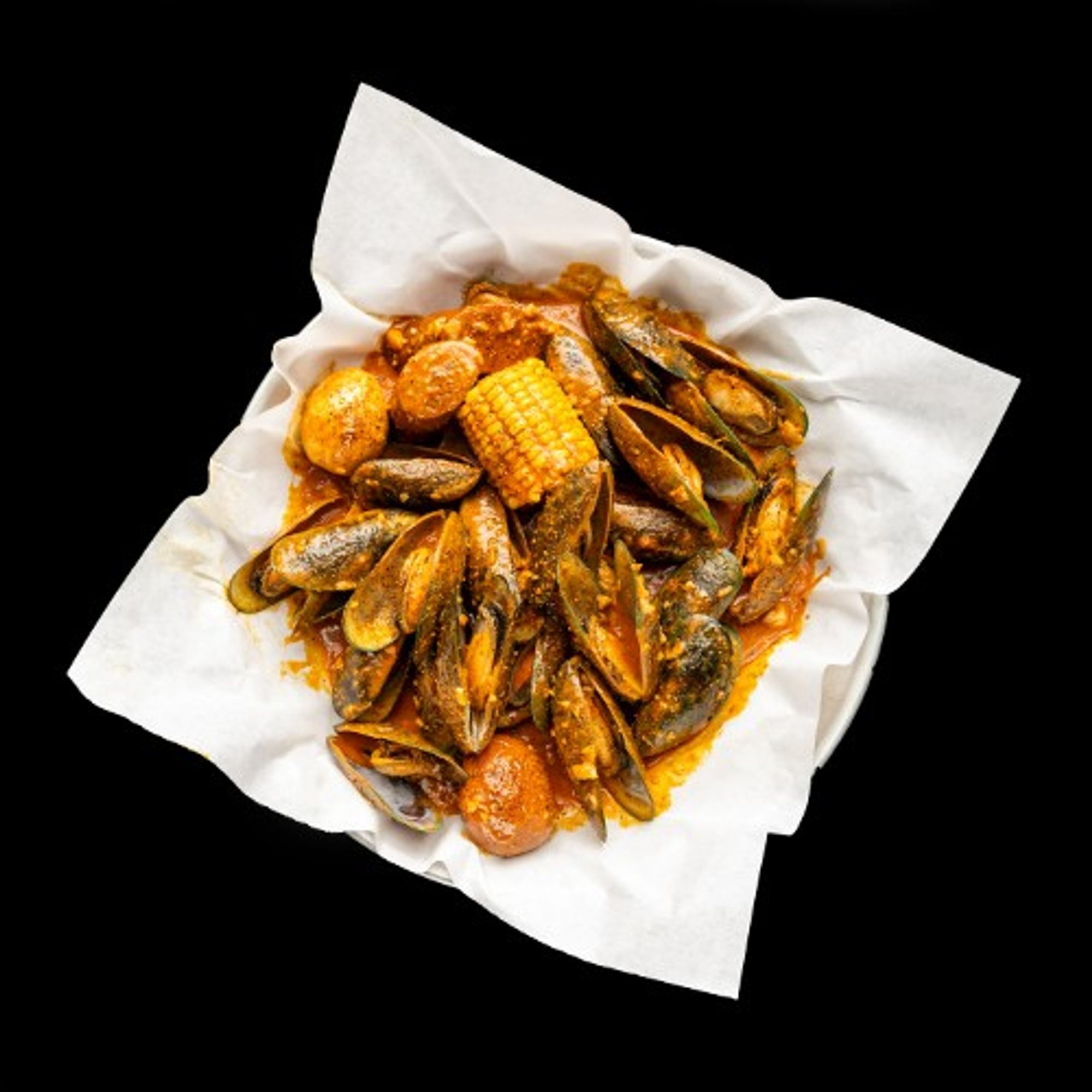 Half Shell Green Mussels
