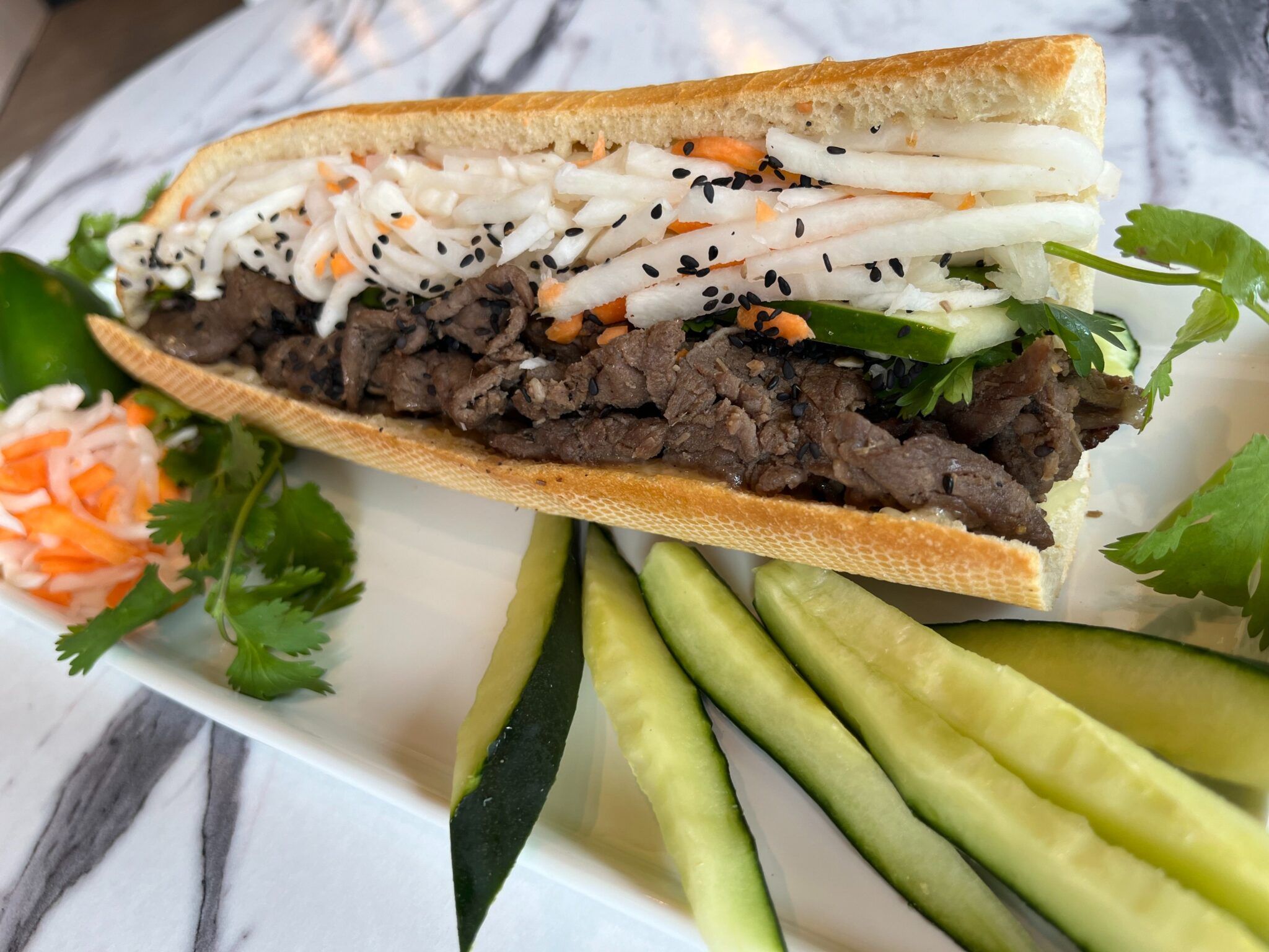 Banh Mi *Bulgogi Steak / Bánh Mì Bò Nướng Vỉ*