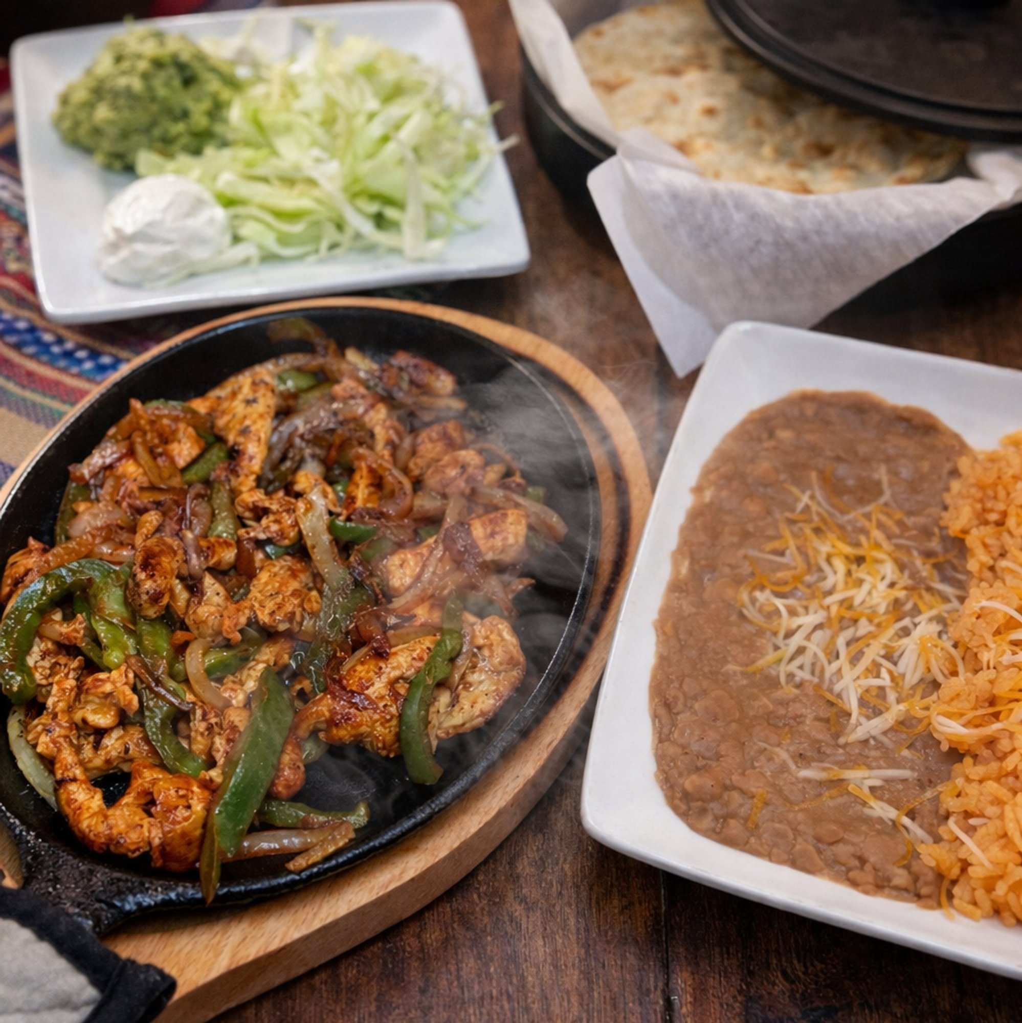 Fajitas de Pollo