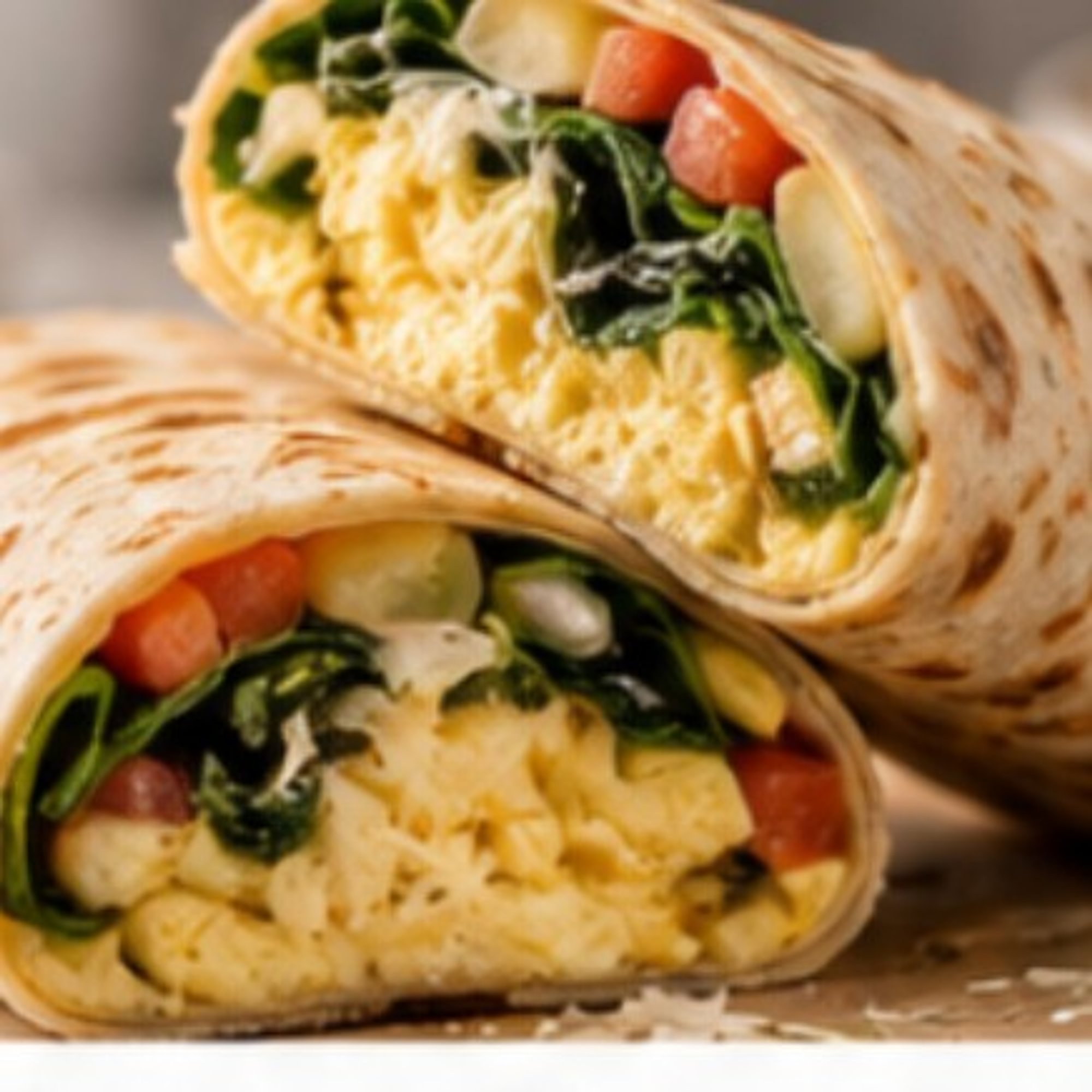 Omelette Cheese Wrap