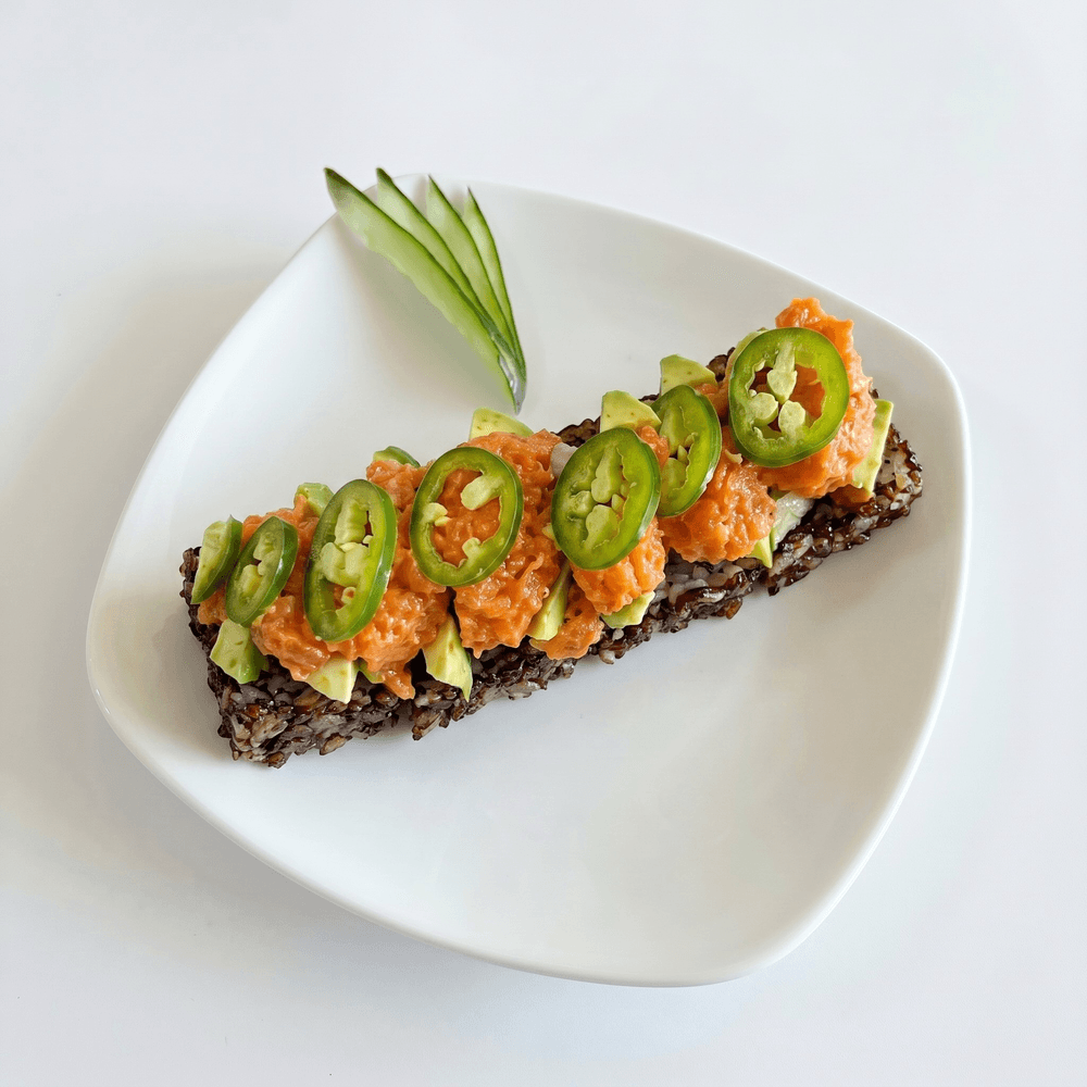 Crispy Rice with Spicy Tuna