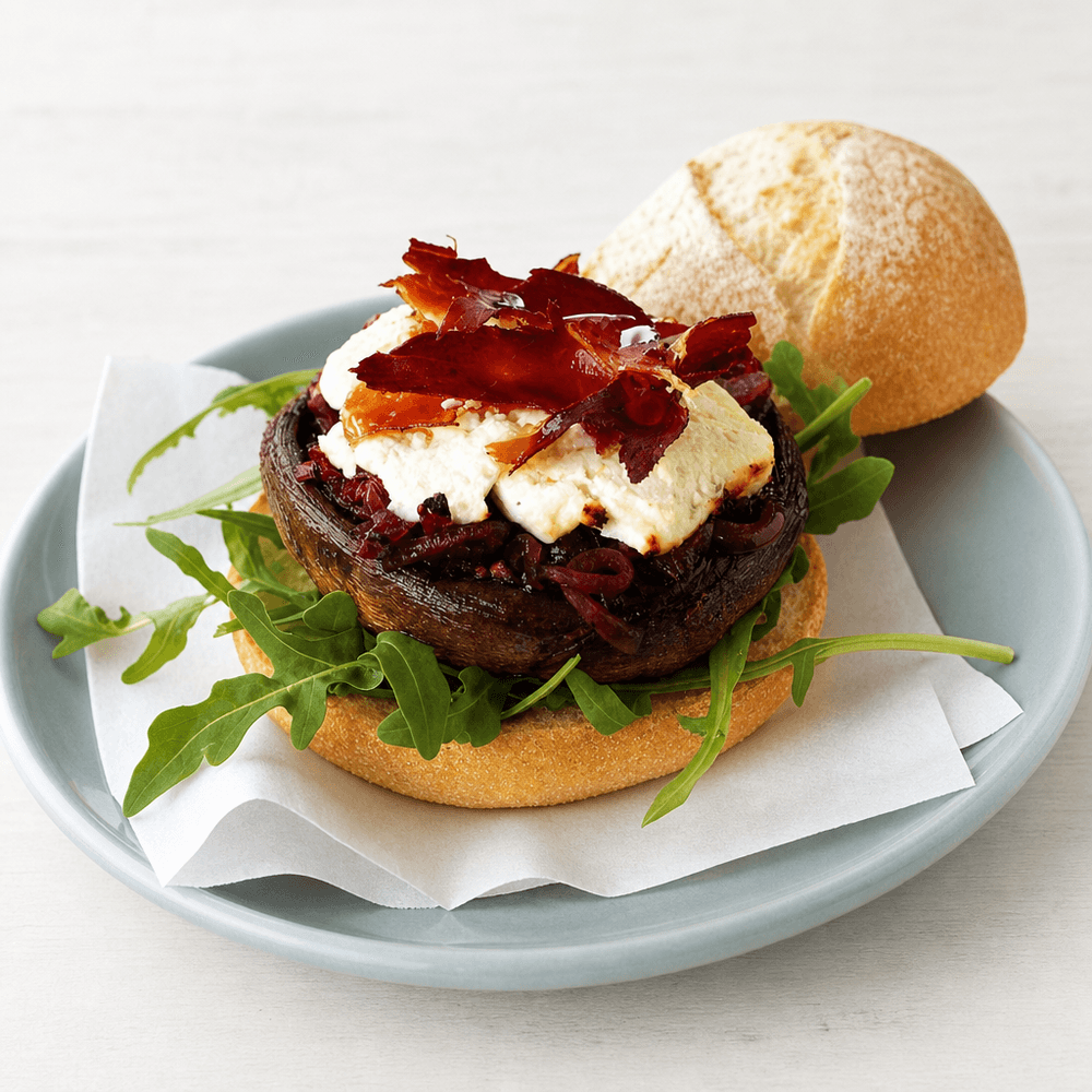 Mushroom Goat Cheese Panini
