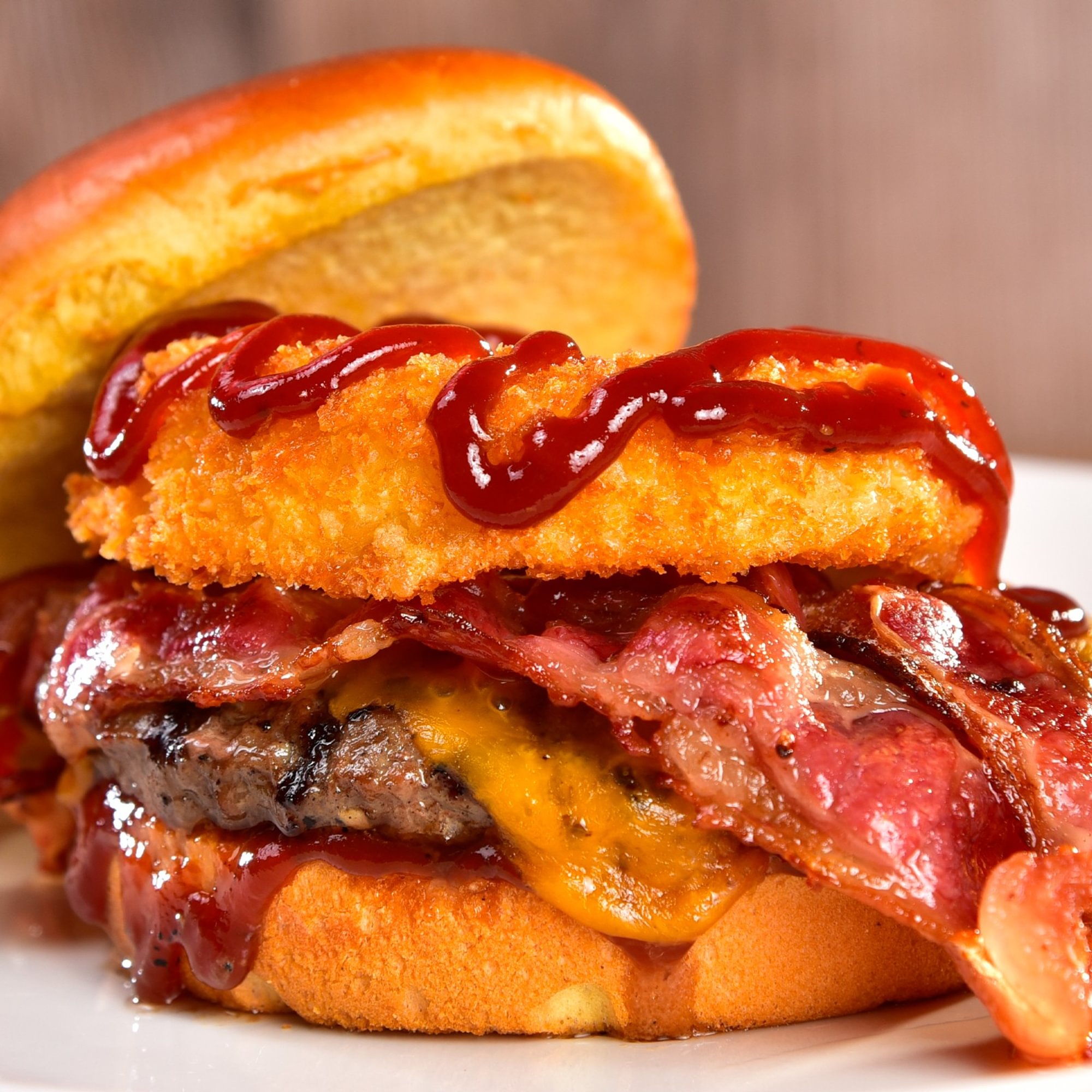 4. Western Bacon Cheeseburger