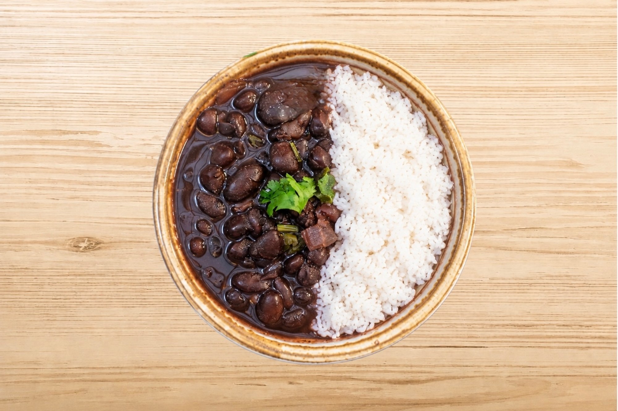 White Rice & Black Beans
